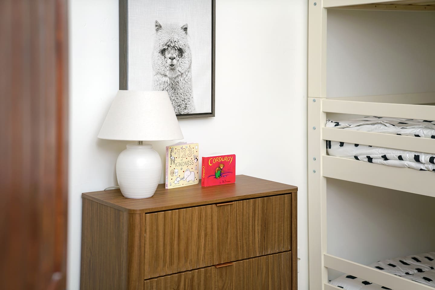 Child inspired, the bunk room is perfect for the kids.