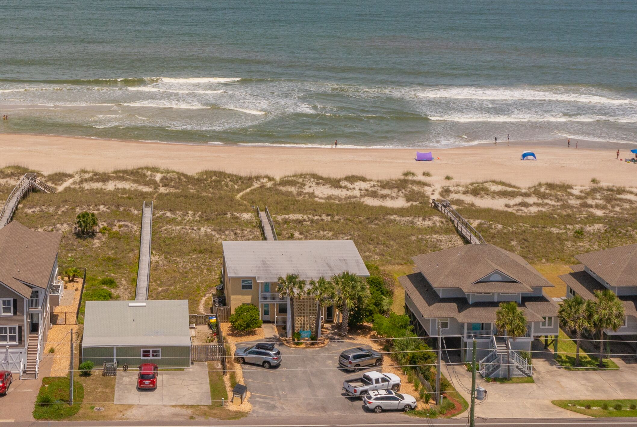 Bird's eye view of Seagate condos 