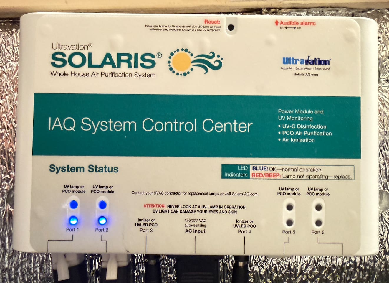 ❄️️ Brand-new HVAC + whole-home air purification (Ultravation SOLARIS® IAQ). As the system runs, it uses  UV-C +  PCO + ionization to help reduce  odors/VOCs and airborne particles—supporting a  fresher, cleaner indoor stay.