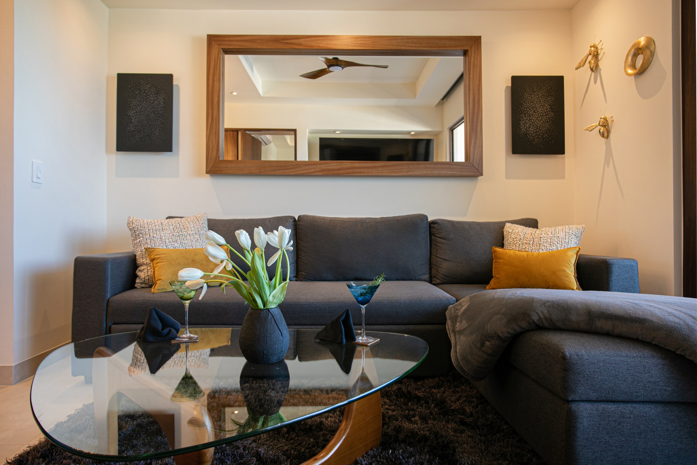 Relax, Relax, & Relax as you watch the 86" TV.