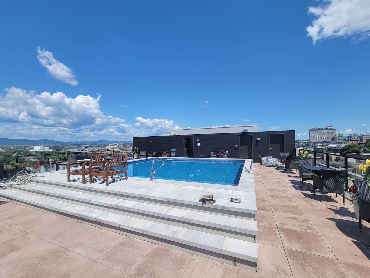 Spend sunny afternoons enjoying refreshing poolside moments
