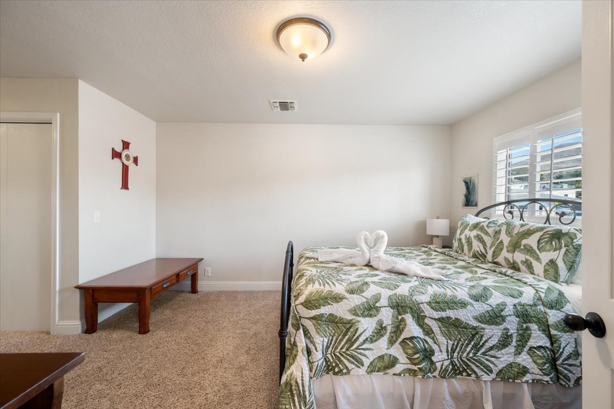 Primary bedroom upstairs-Queen bed