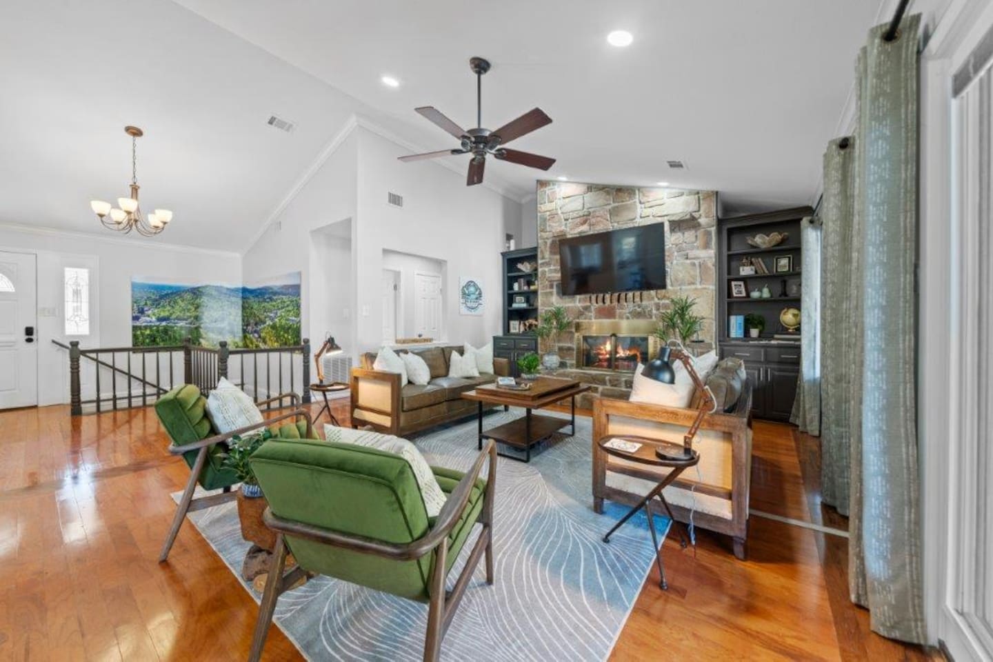 Hot Springs is Infused throughout the Home highlighting our city's Beauty and Rich History...