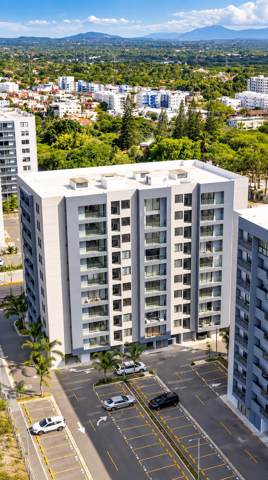 Welcome to your home away from home in Santiago, surrounded by lush greenery and beautiful mountain views. 🇩🇴⛰️✨