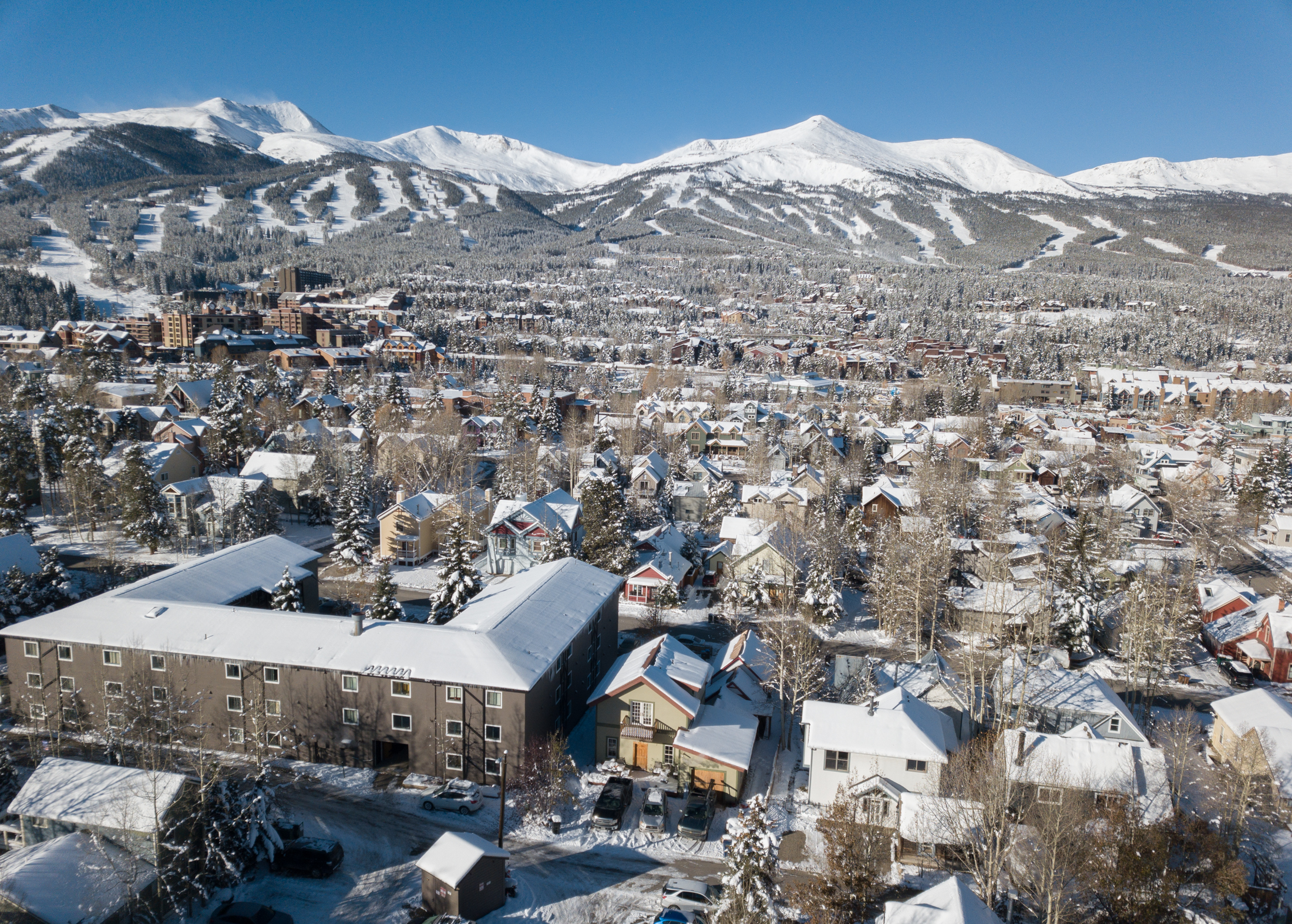 View of Breckenridge Resort Behind The Home