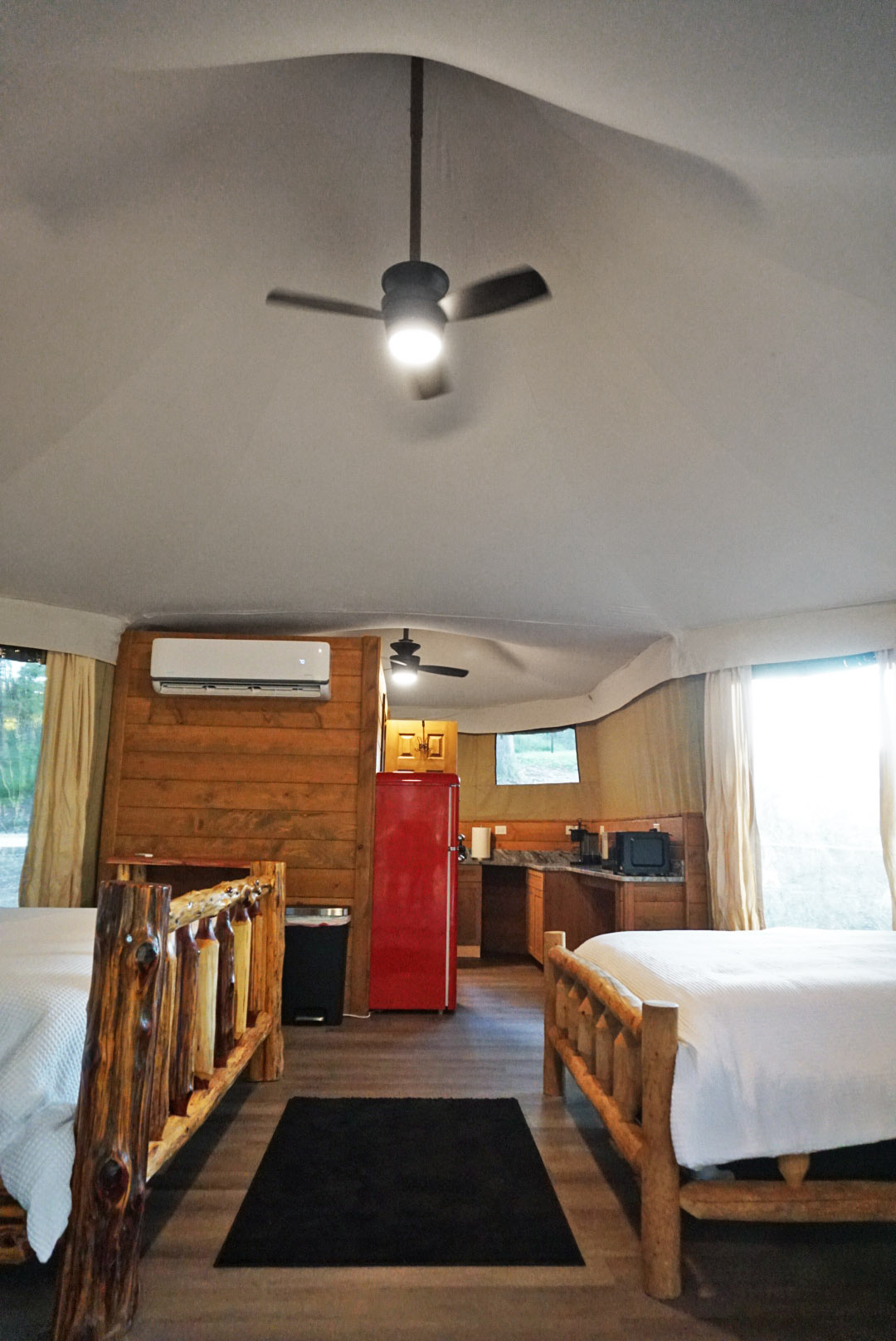 Experience rustic charm with modern amenities and scenic views!