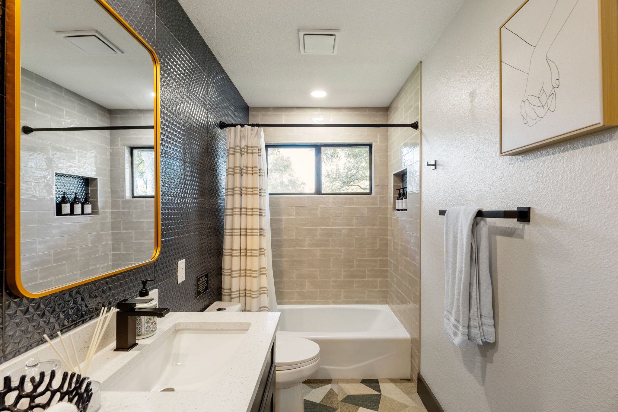 Blue Bathroom