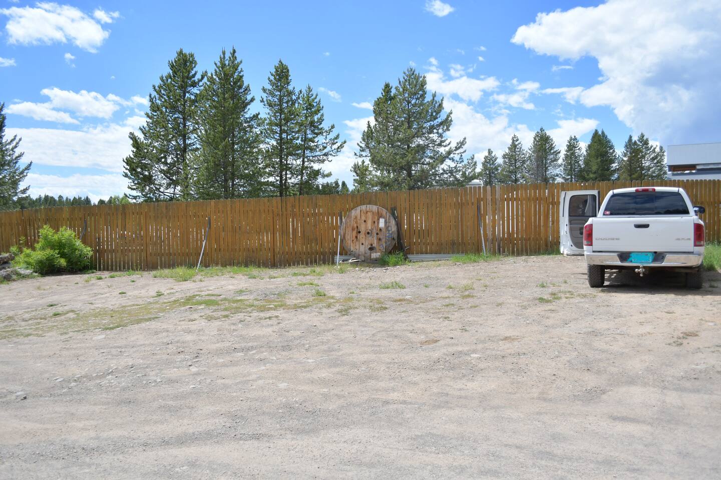 Parking next to the loft