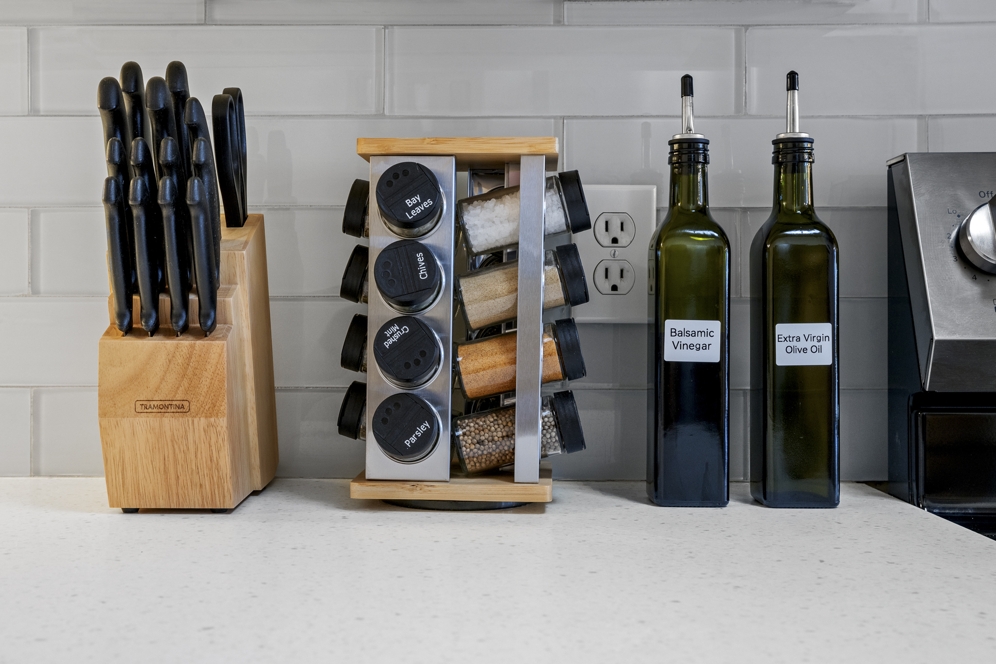 Thoughtfully stocked for effortless cooking, so you can enjoy more time savoring and less time prepping.