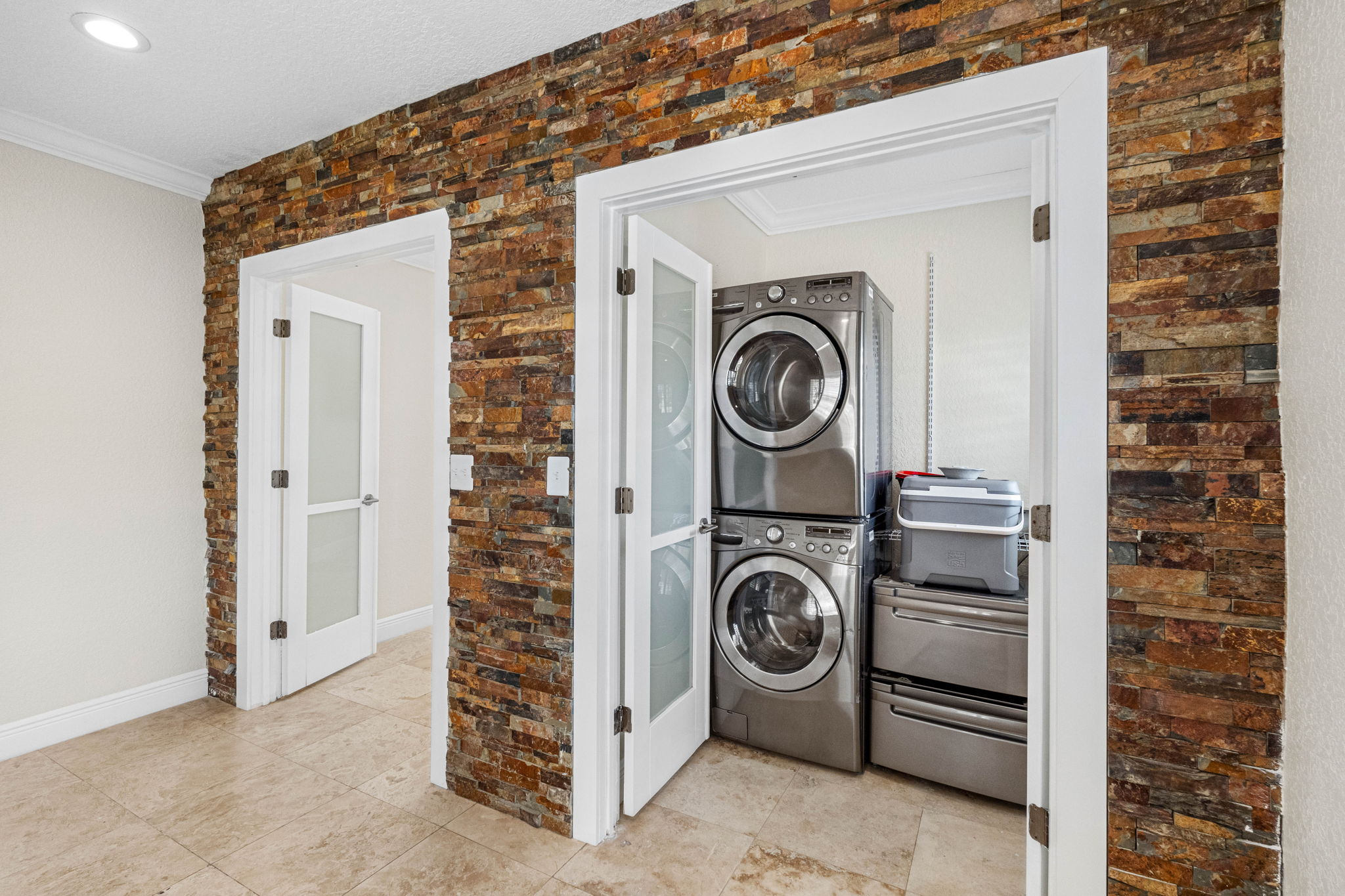 Laundry area