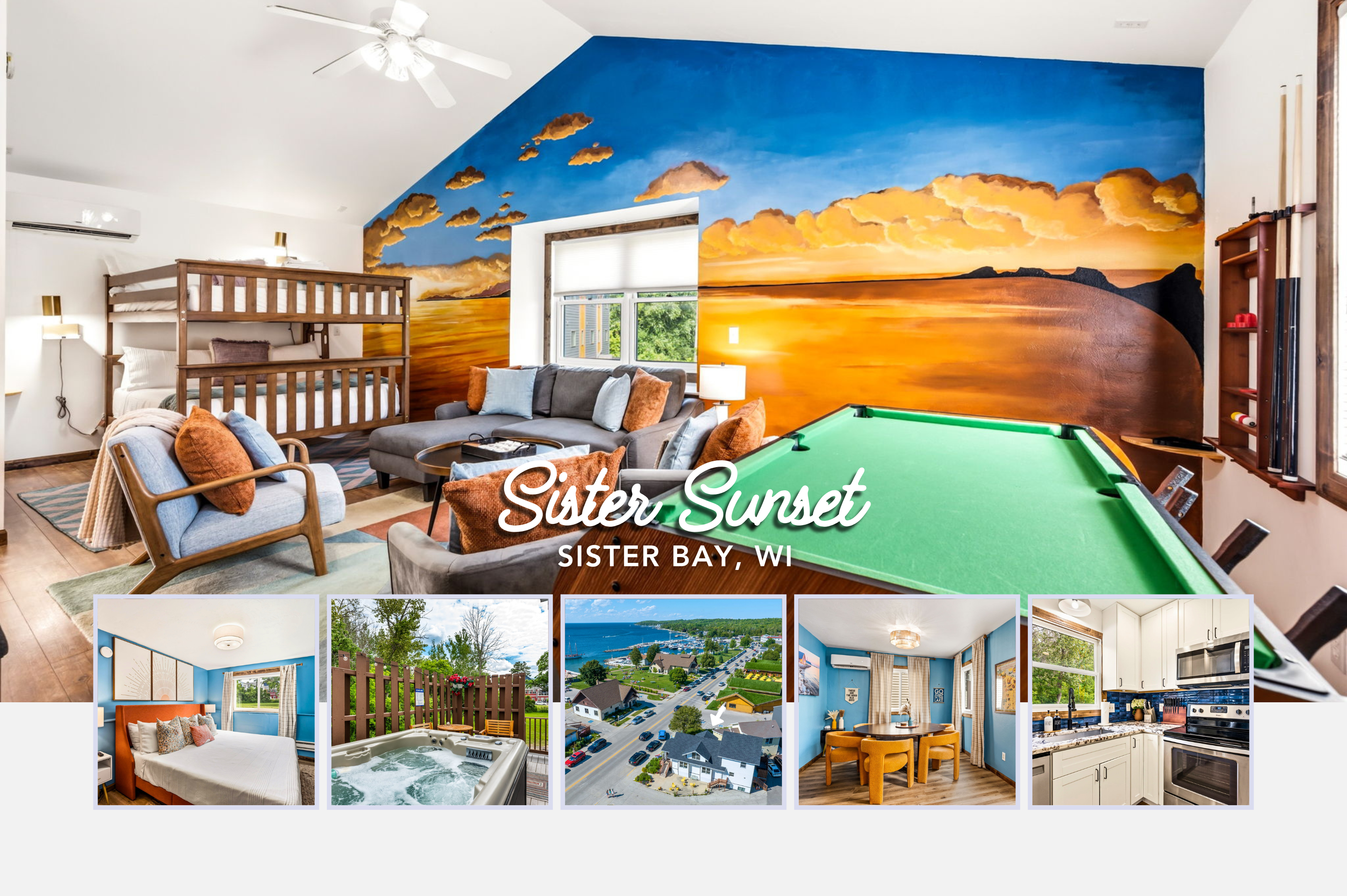 #1downtown Spot | Walk To Beach, Hot Tub & Pets Ok - Sister Bay, WI