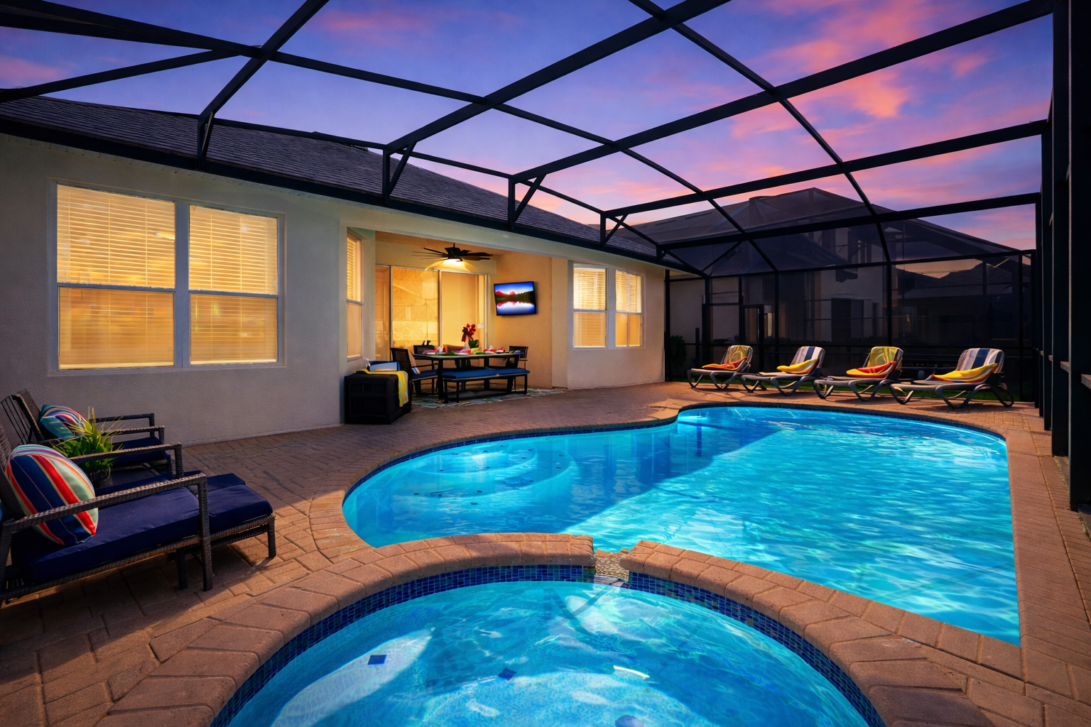 Private Pool and Spa