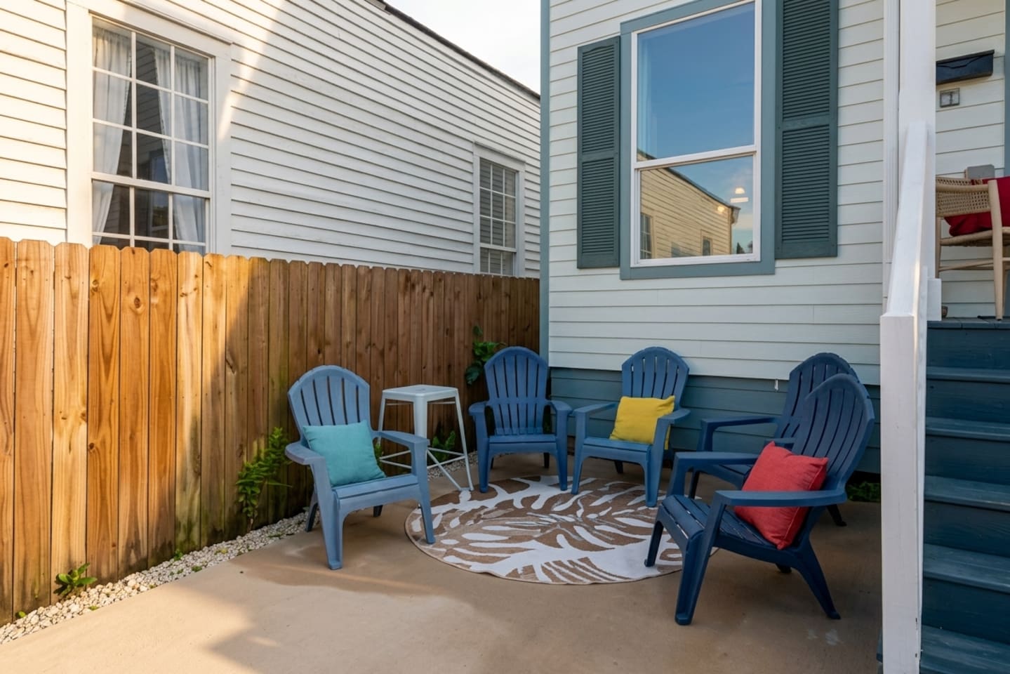 Want to be more connected to the neighborhood? Sit out on the front porch or driveway to soak in the real NOLA!