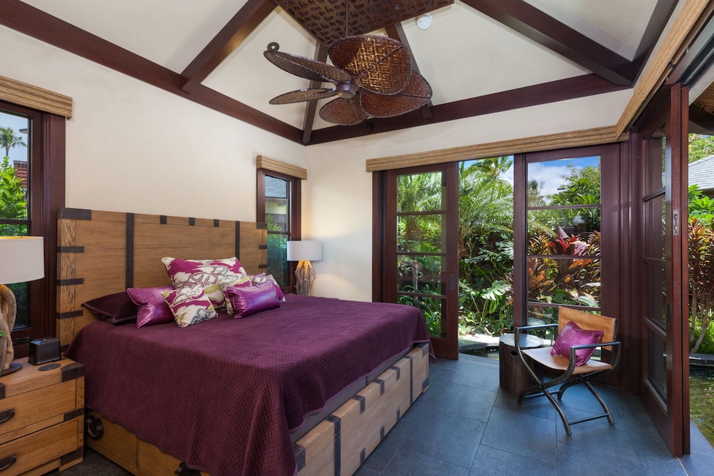 Bedroom 3 features an ensuite bathroom, large closet and outdoor shower.