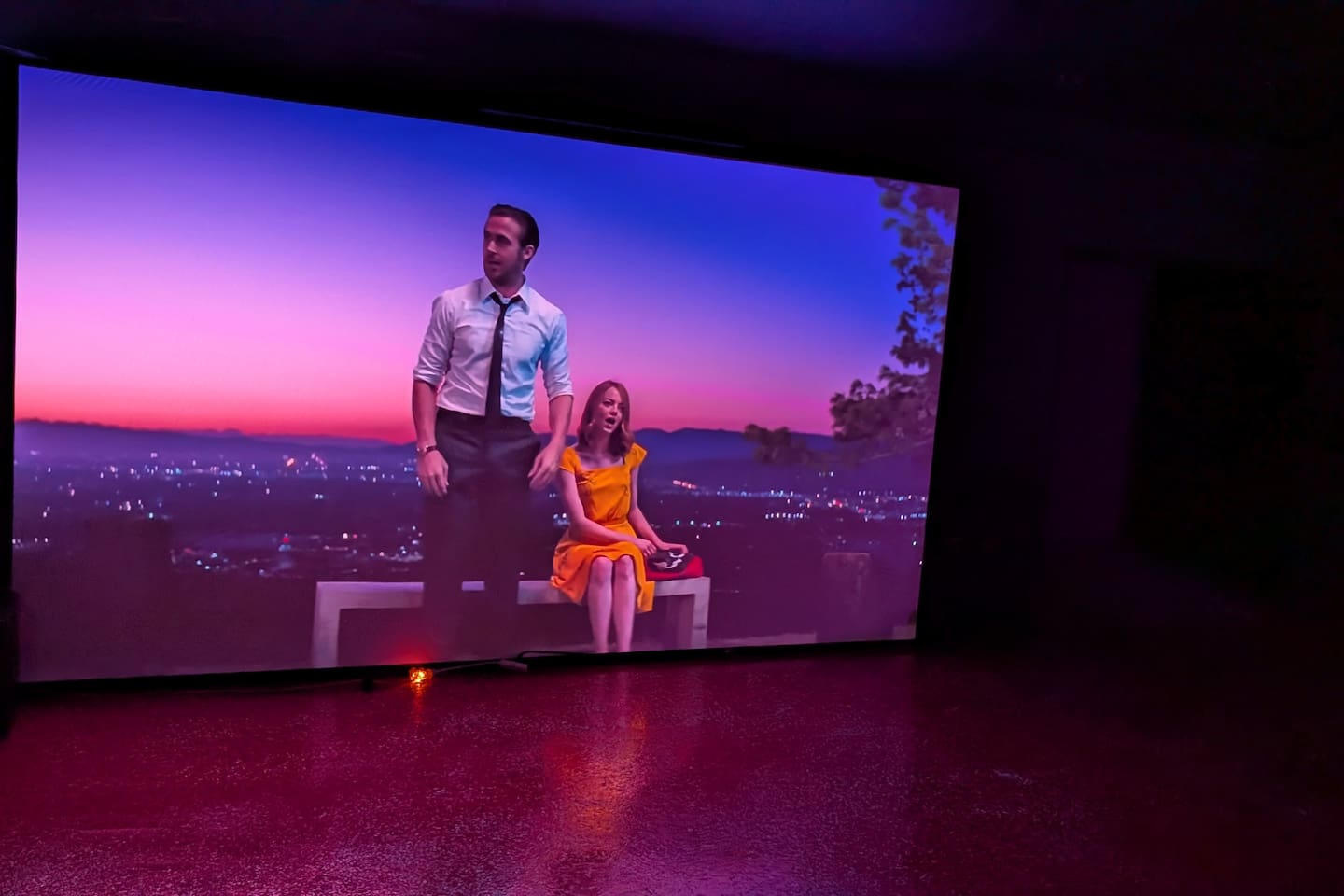 185 inch movie screen