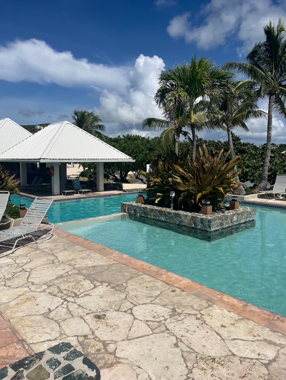 Resort style pool