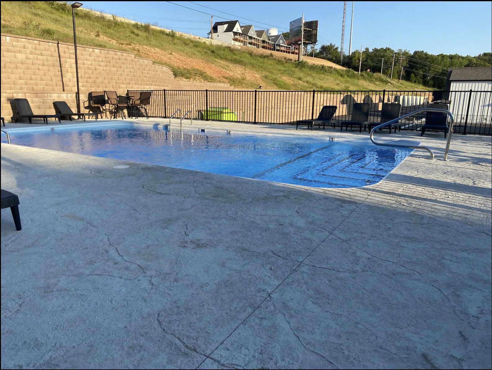 Community outdoor pool within walking distance