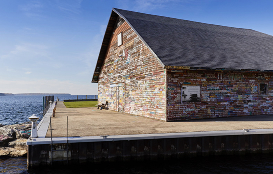 Anderson's Dock is located just a couple minute walk down from Chatham Hills. One of the most photographed locations in all of Door County!