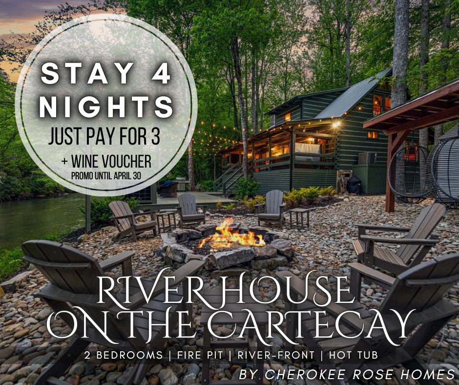 Stay 4 nights and pay for only 3. Valid for stays through April 2026. Send us a message to learn more.