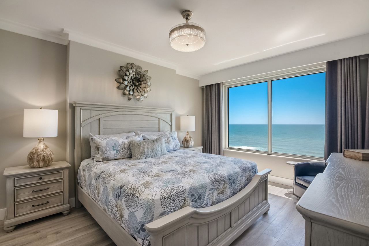Master Bedroom with Gulf views