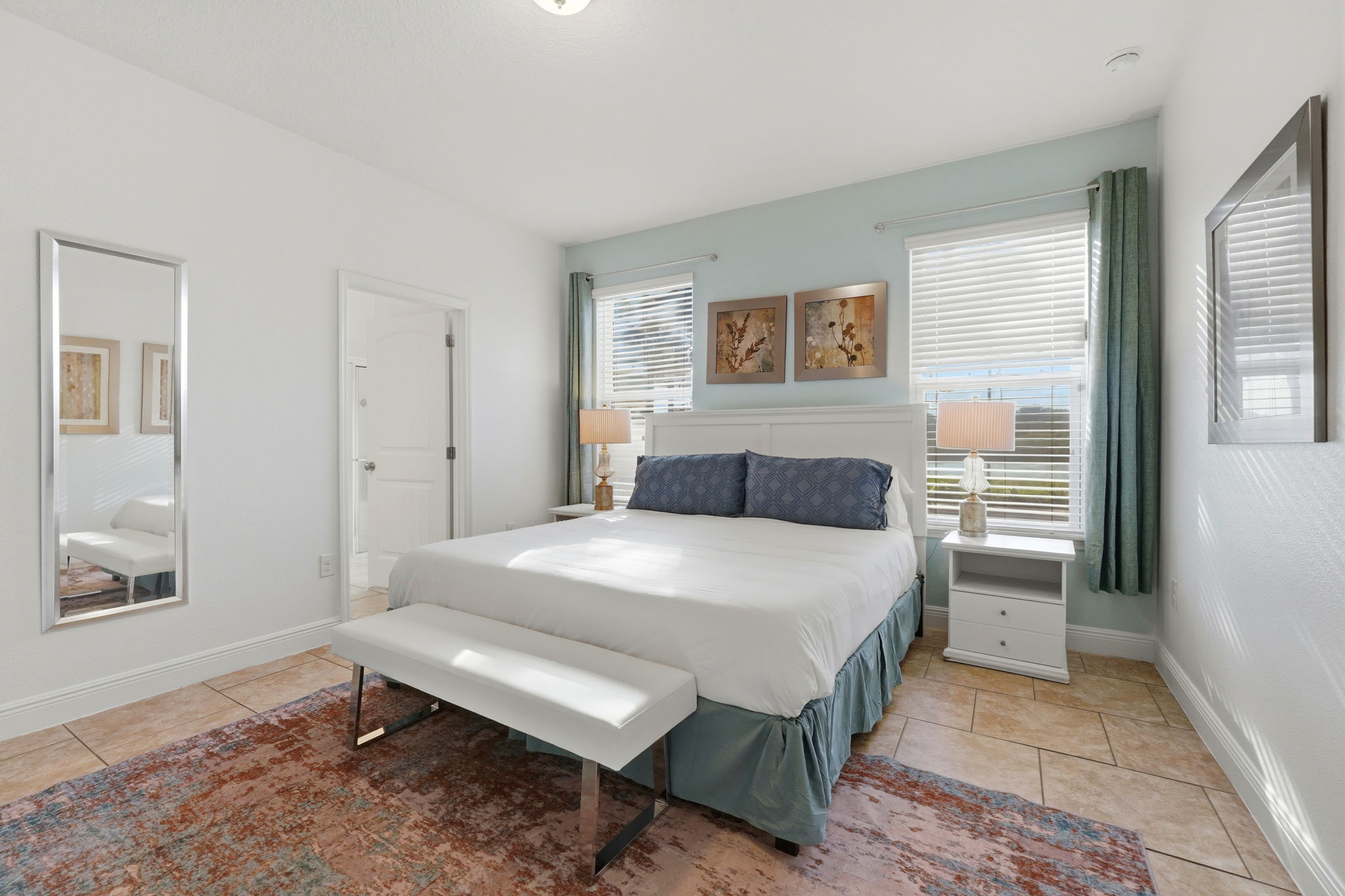 king bedroom first floor