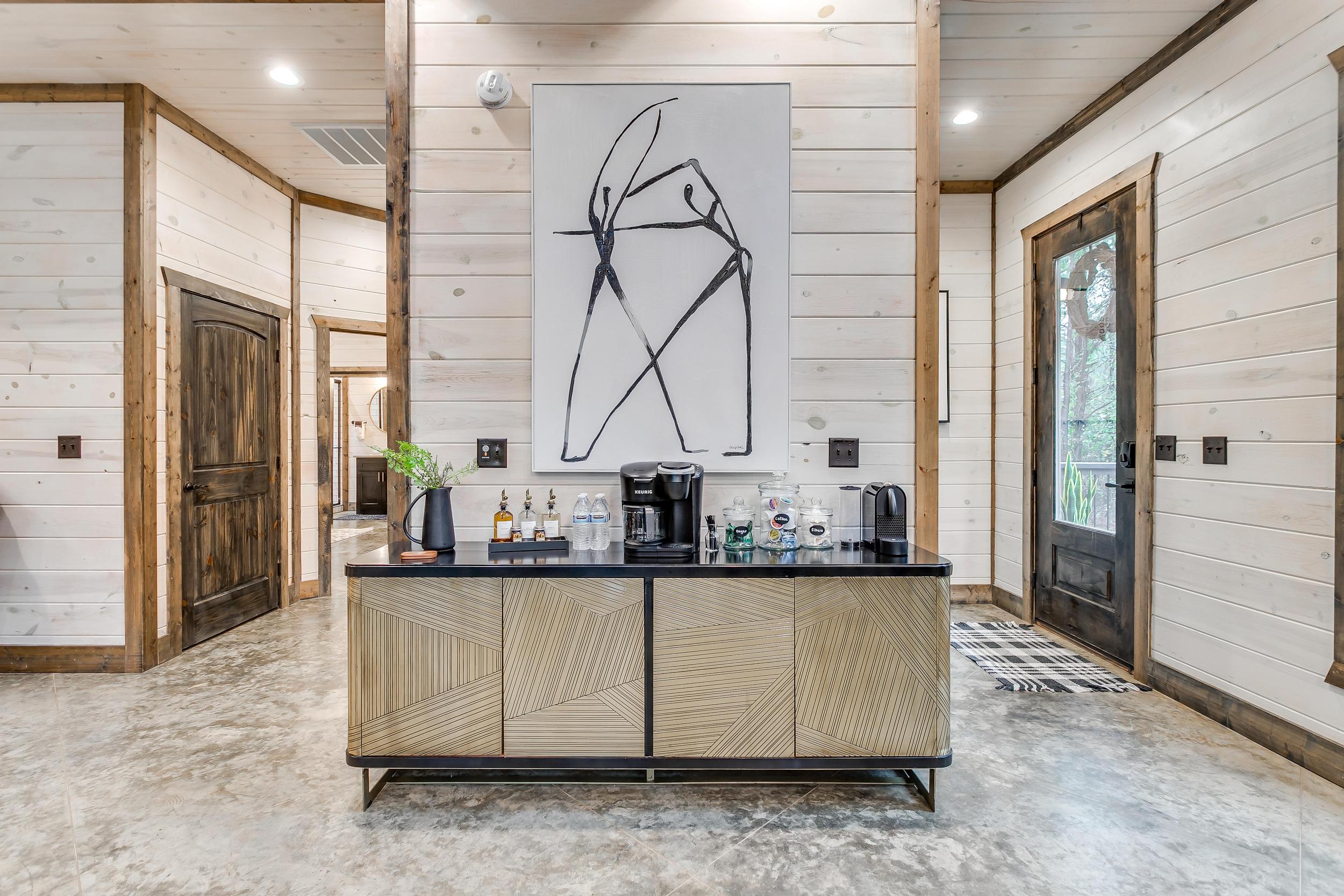 Coffee bar for early risers