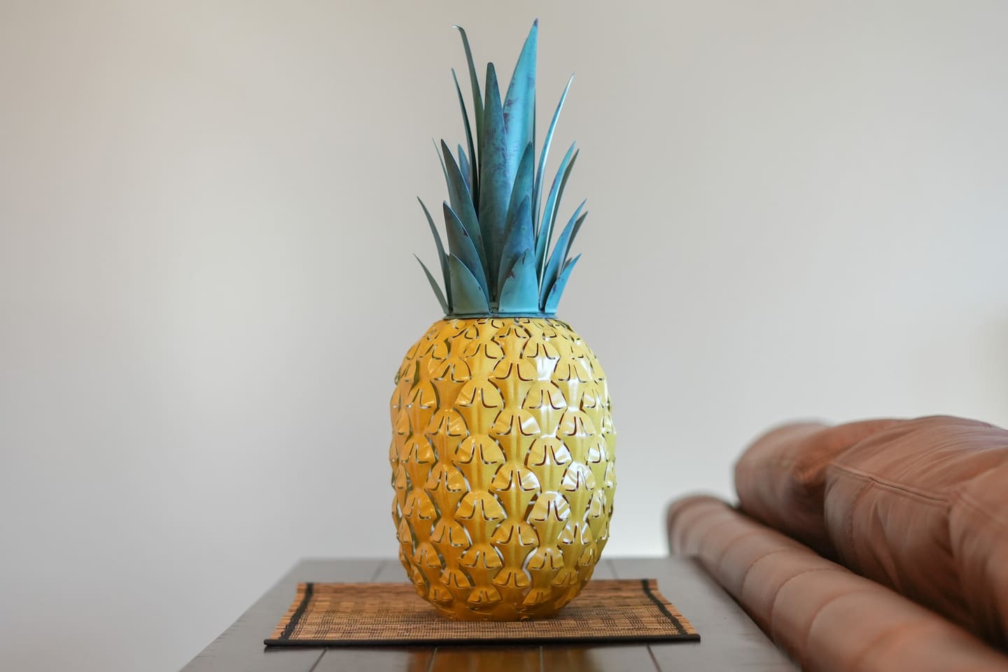 Stylish decorative accents adding warmth and personality to the living space