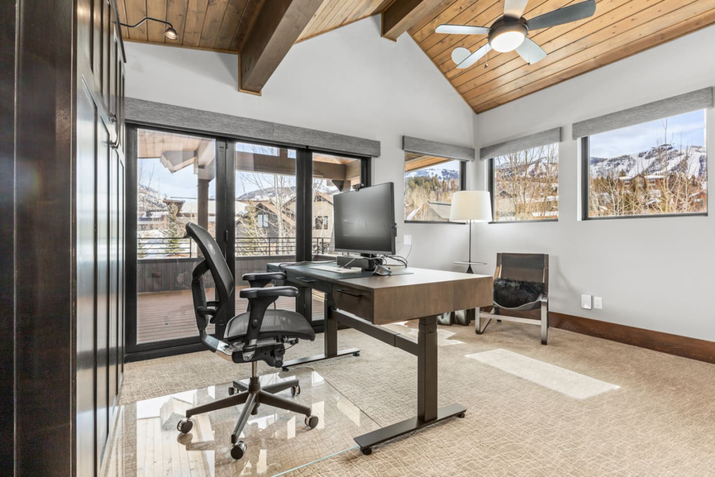Upper Level Ensuite Bedroom 4 - Set up as Office