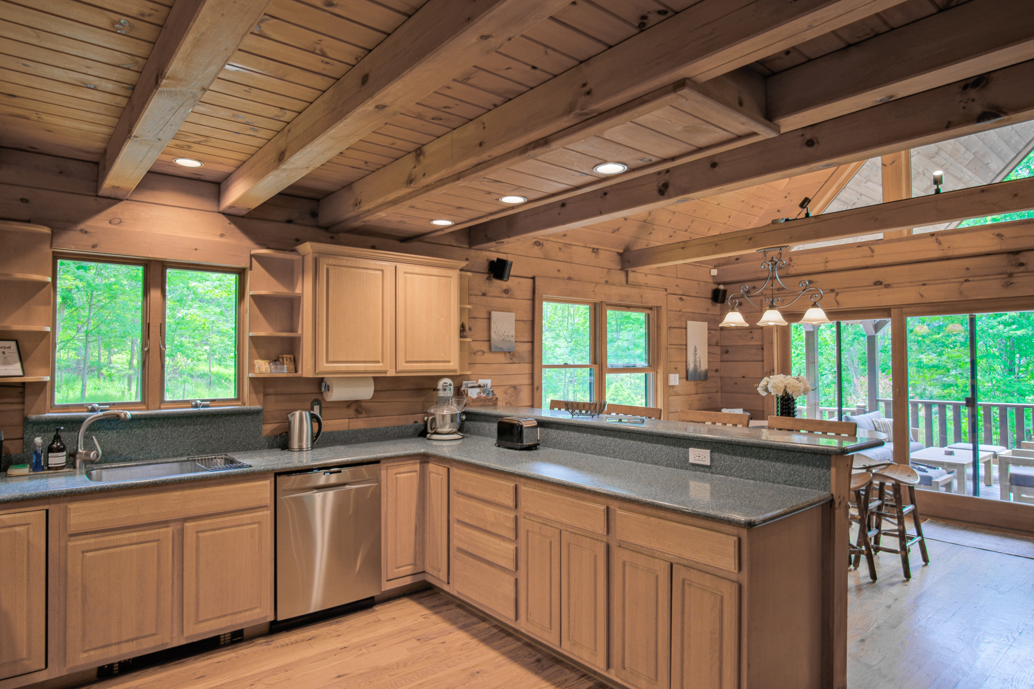 Our kitchen is fully equipped with virtually everything you need to cook, bake, and have the loveliest time with friends and family