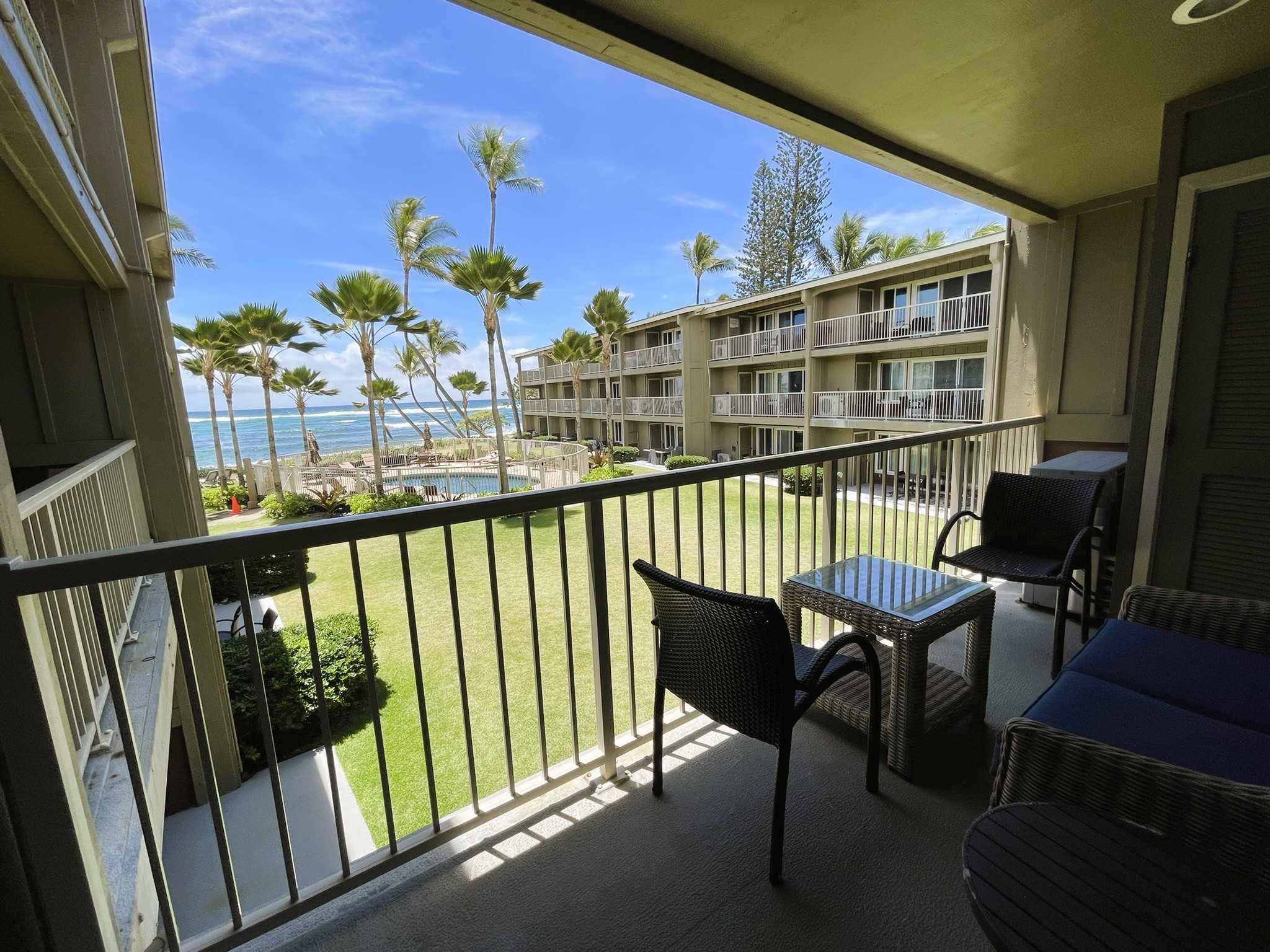 Private lanai