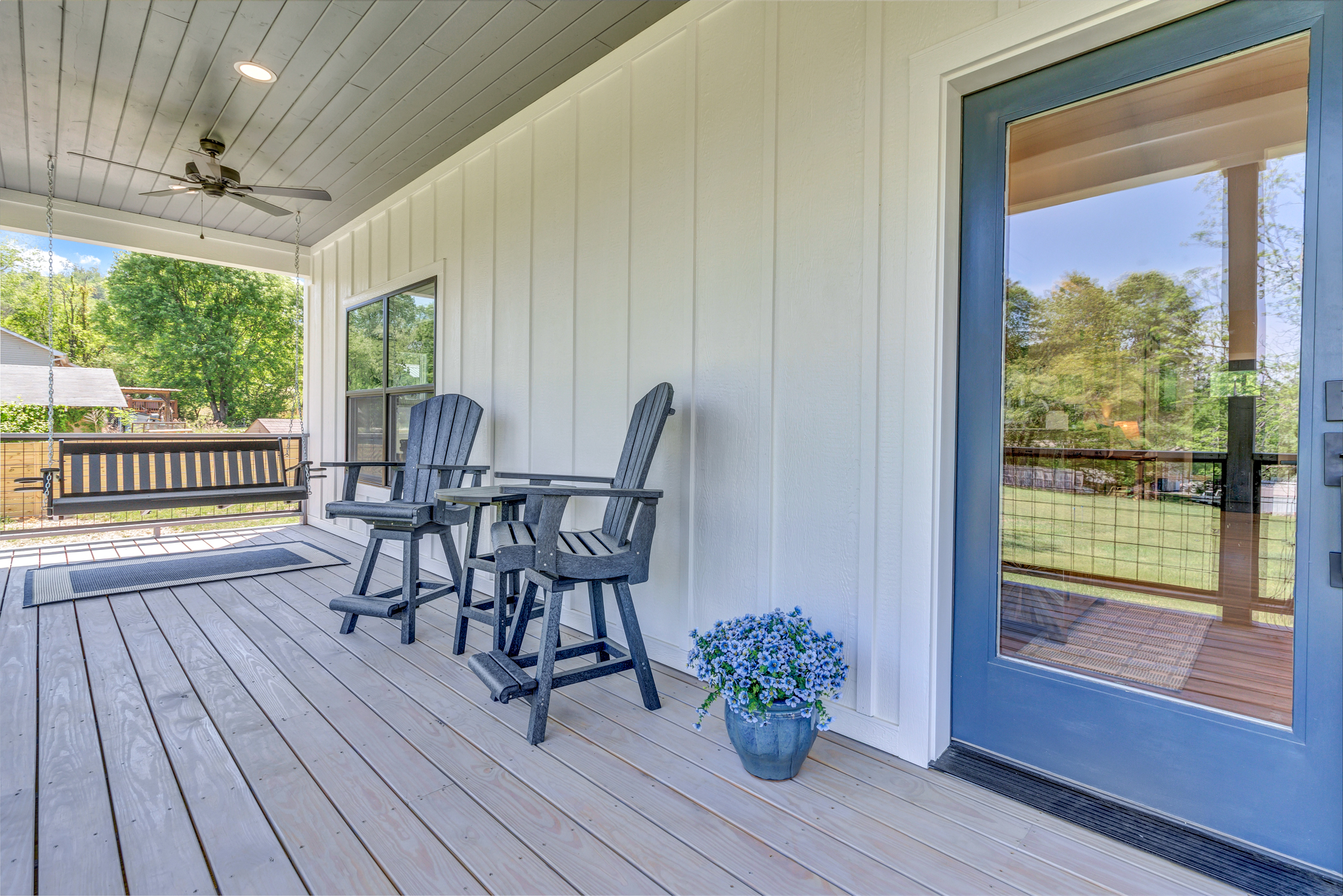 Back Porch seating