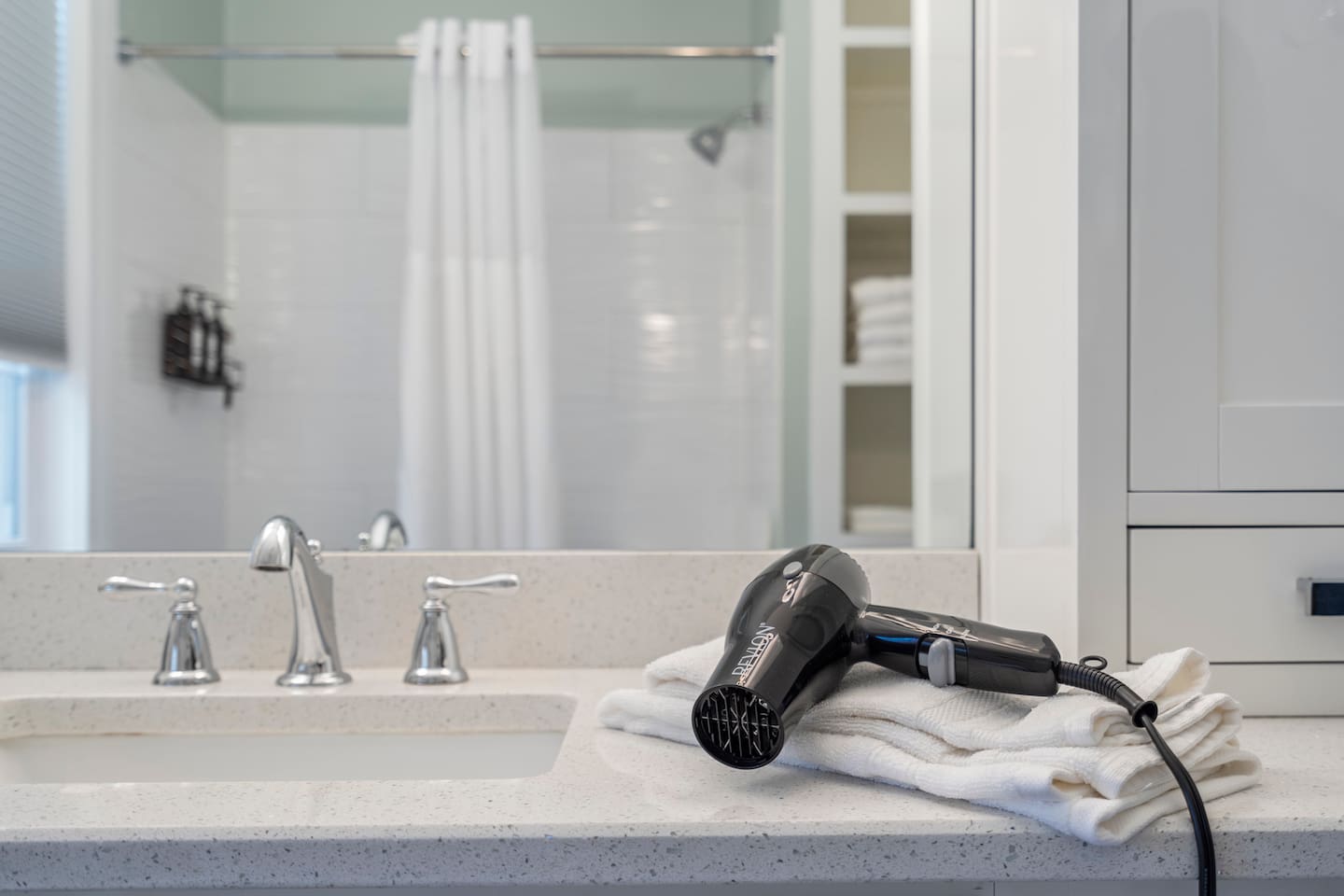 Hair dryer provided