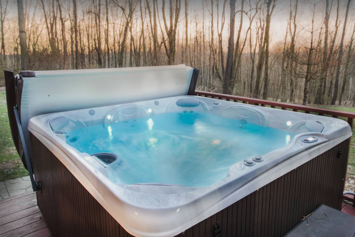 8 person hot tub is calling your name!