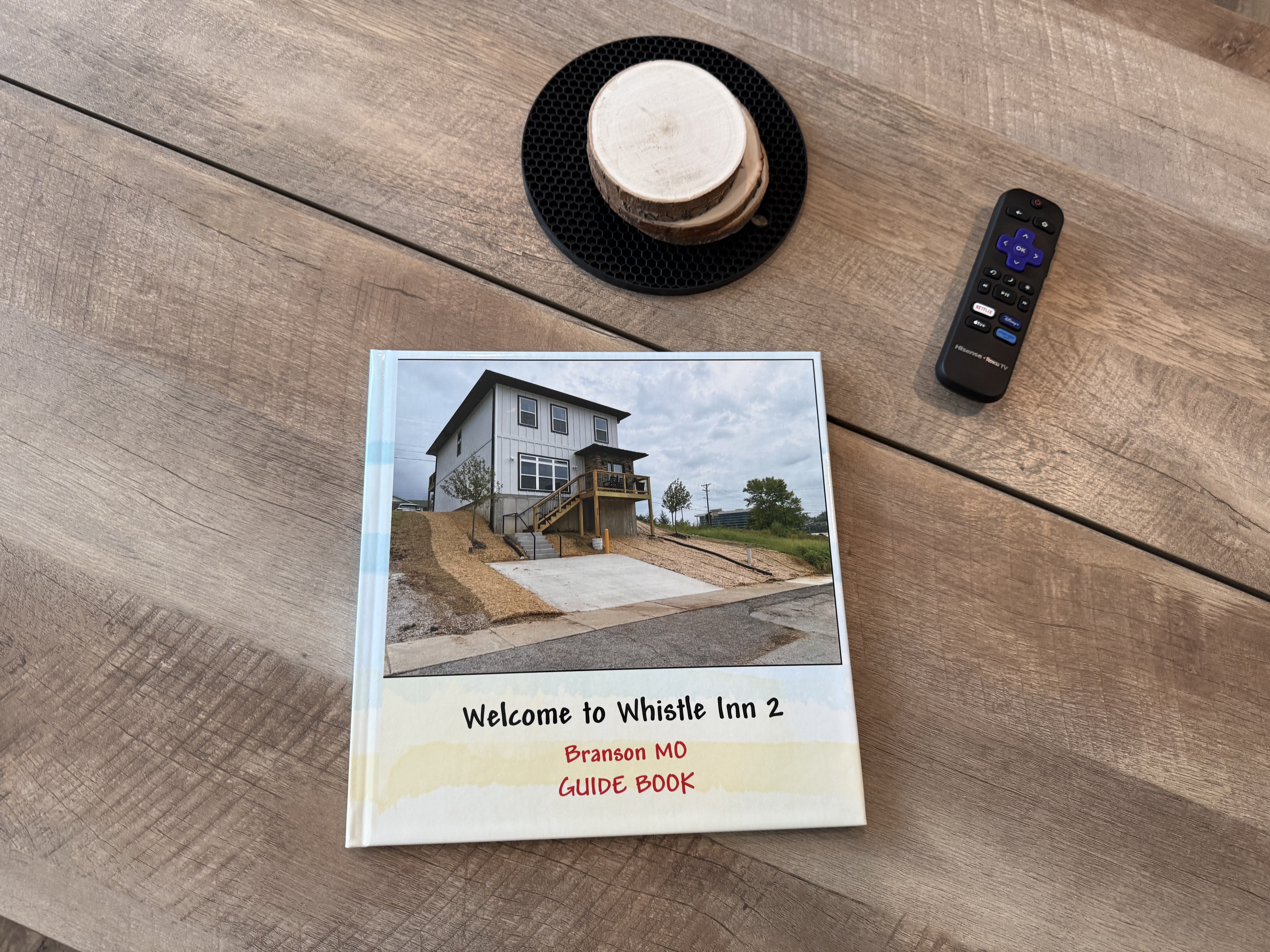 A guide is provided should you choose not to use our digital guidebook.