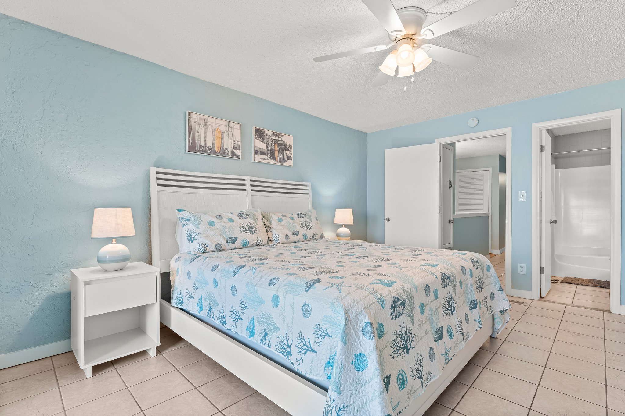 Master bedroom with ensuite