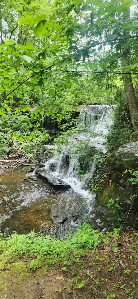 Waterfall within walking distance