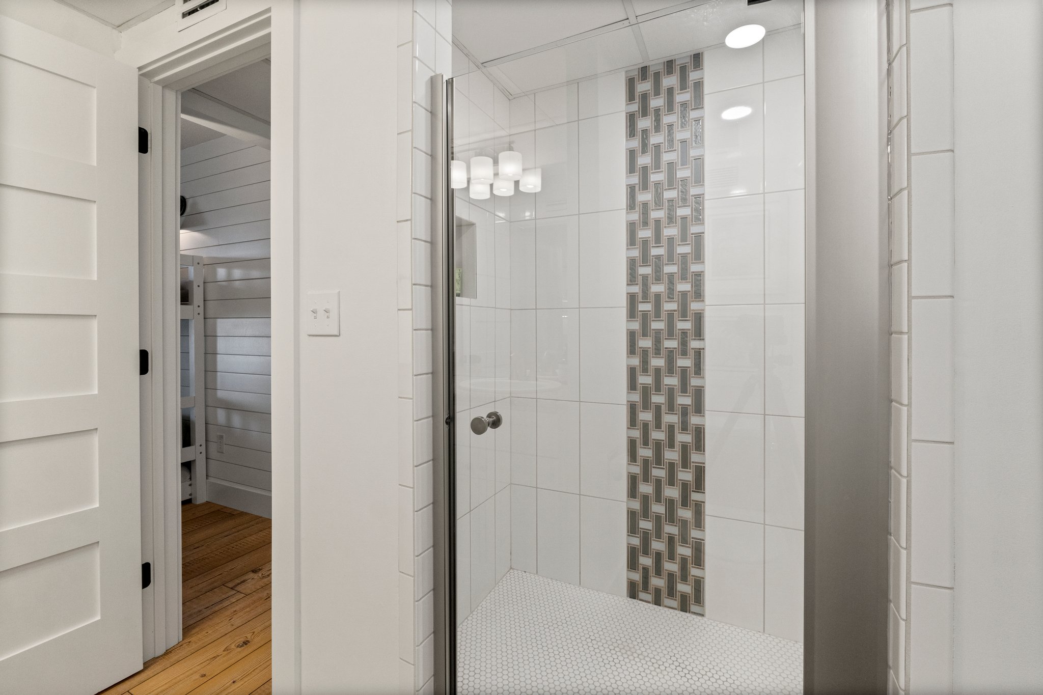 Bunk Bath Walk-In Shower