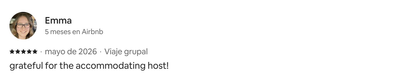 Review from Previous Listing in Airbnb