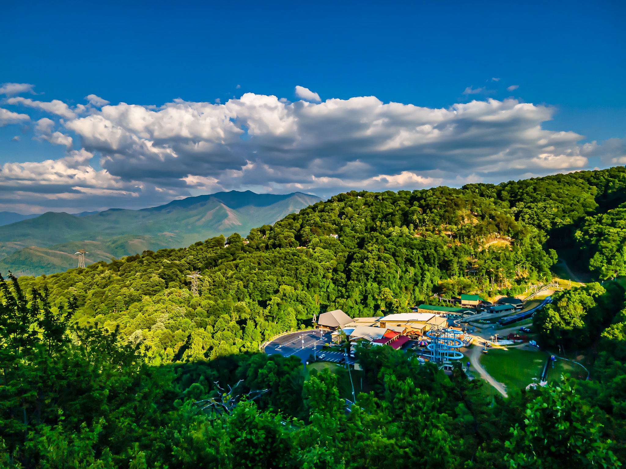 Views from your deck! Ober Mountain and the Gondola