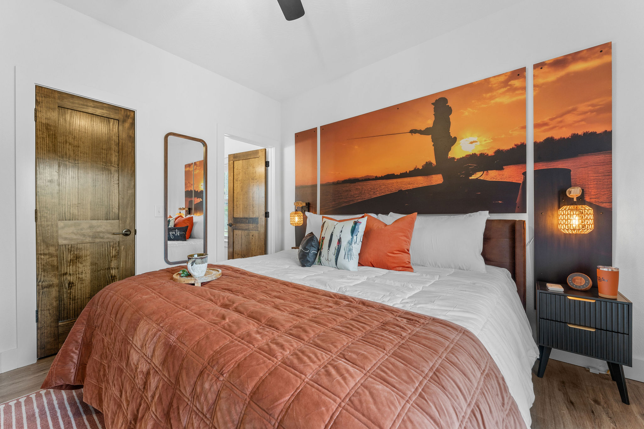 All the bedrooms have attached ensuite bathrooms with luxury appointments.