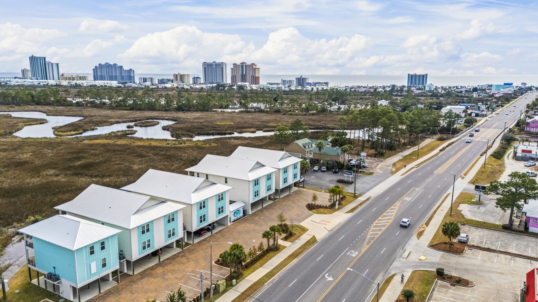 Exterior Bayou and City View