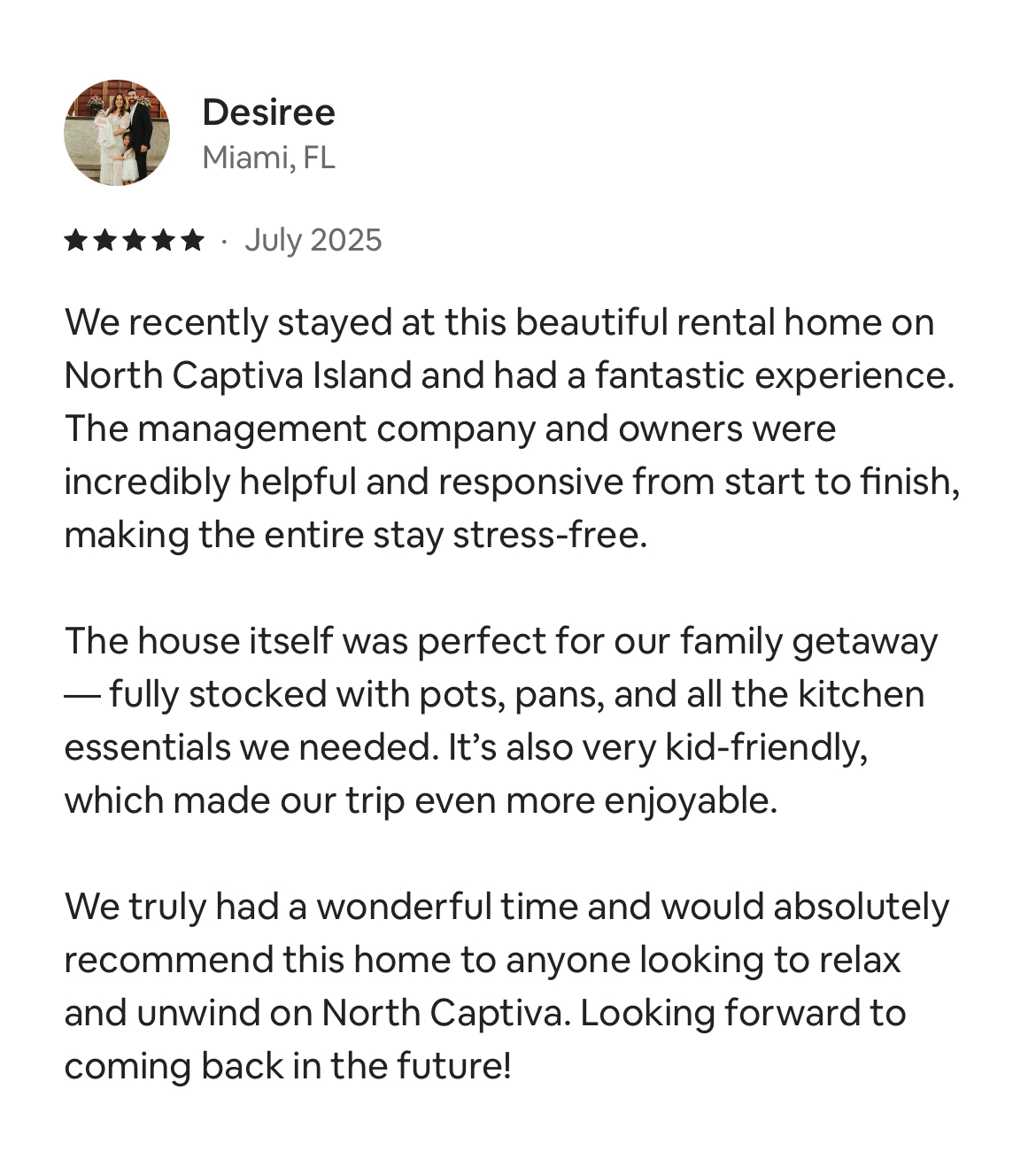 ⭐️⭐️⭐️⭐️⭐️. Superhost status!