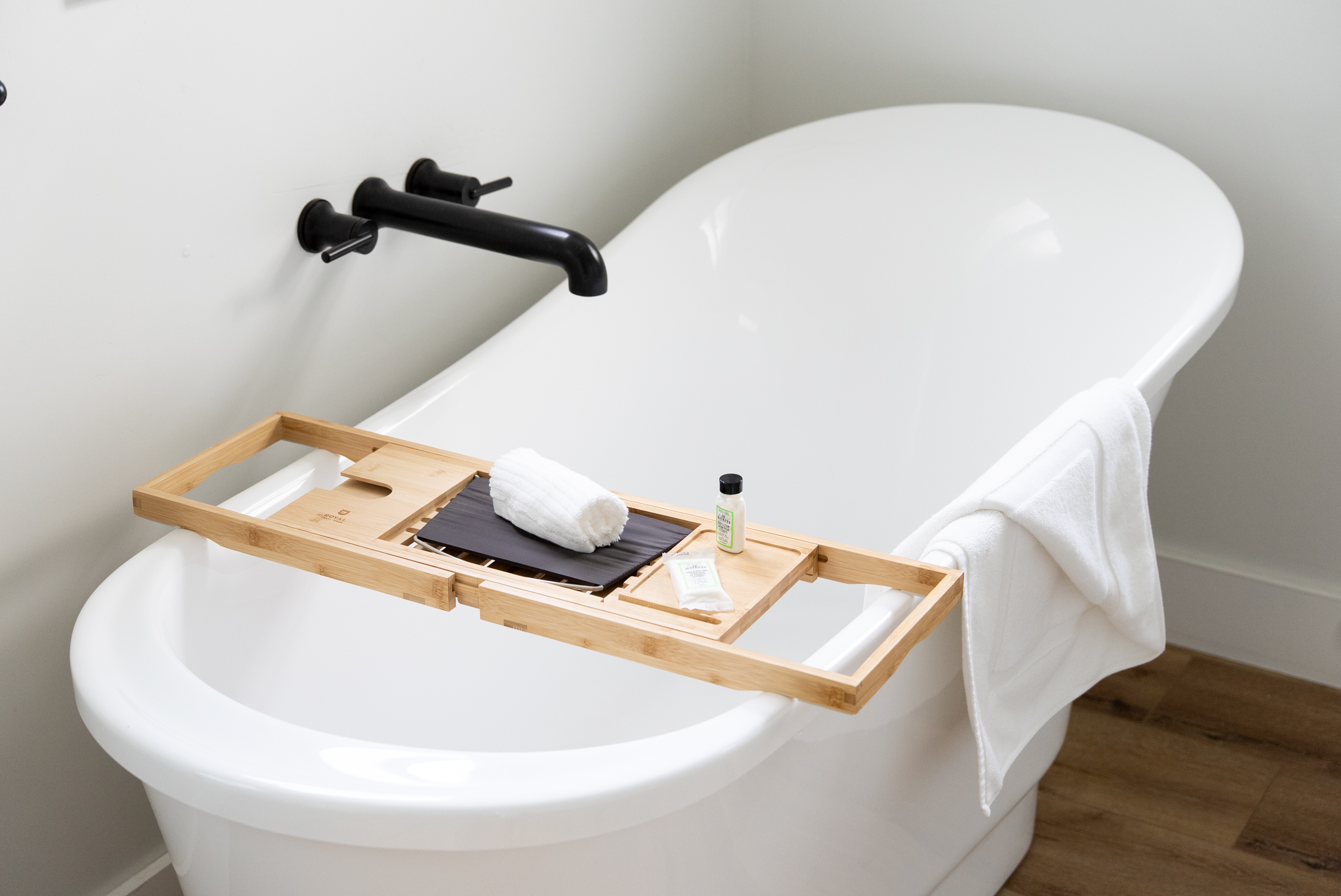 Treat yourself to a quiet soak with spa-quality amenities.