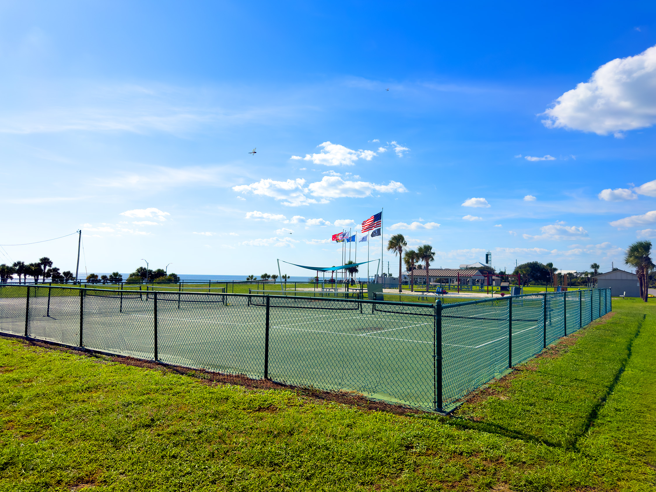 Pickleball with a view 1  block away.