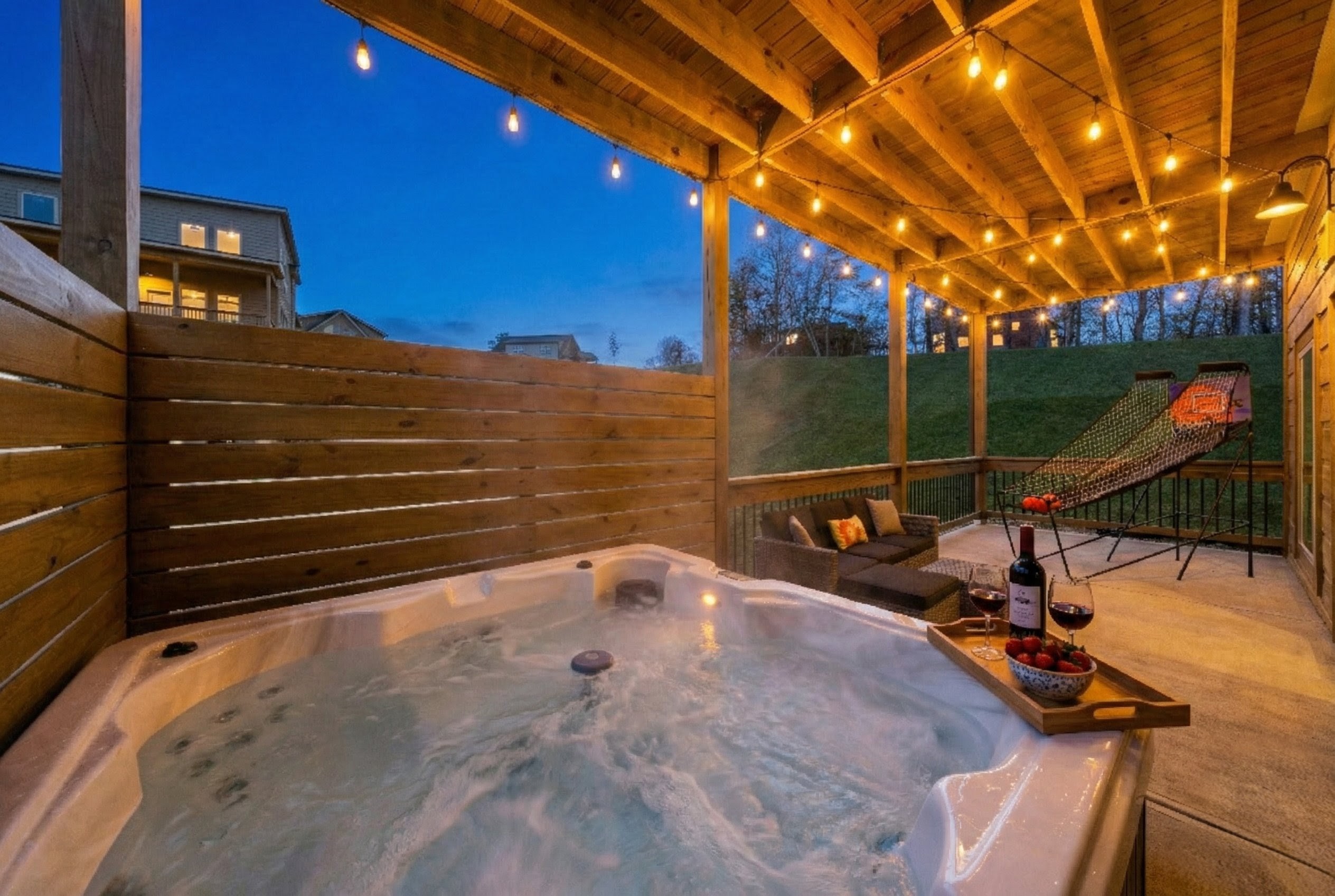 Hottub in Patio
