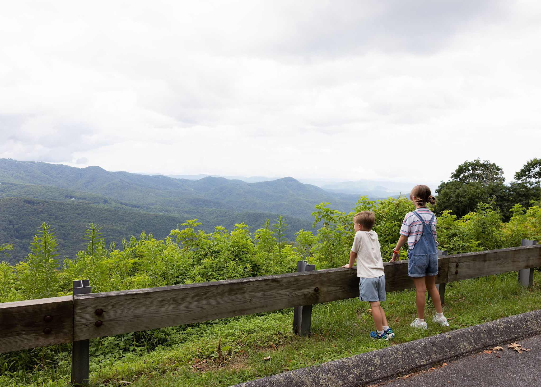 Just a short neighborhood walk leads to breathtaking views of Johns River Gorge and the Blue Ridge Mountains.