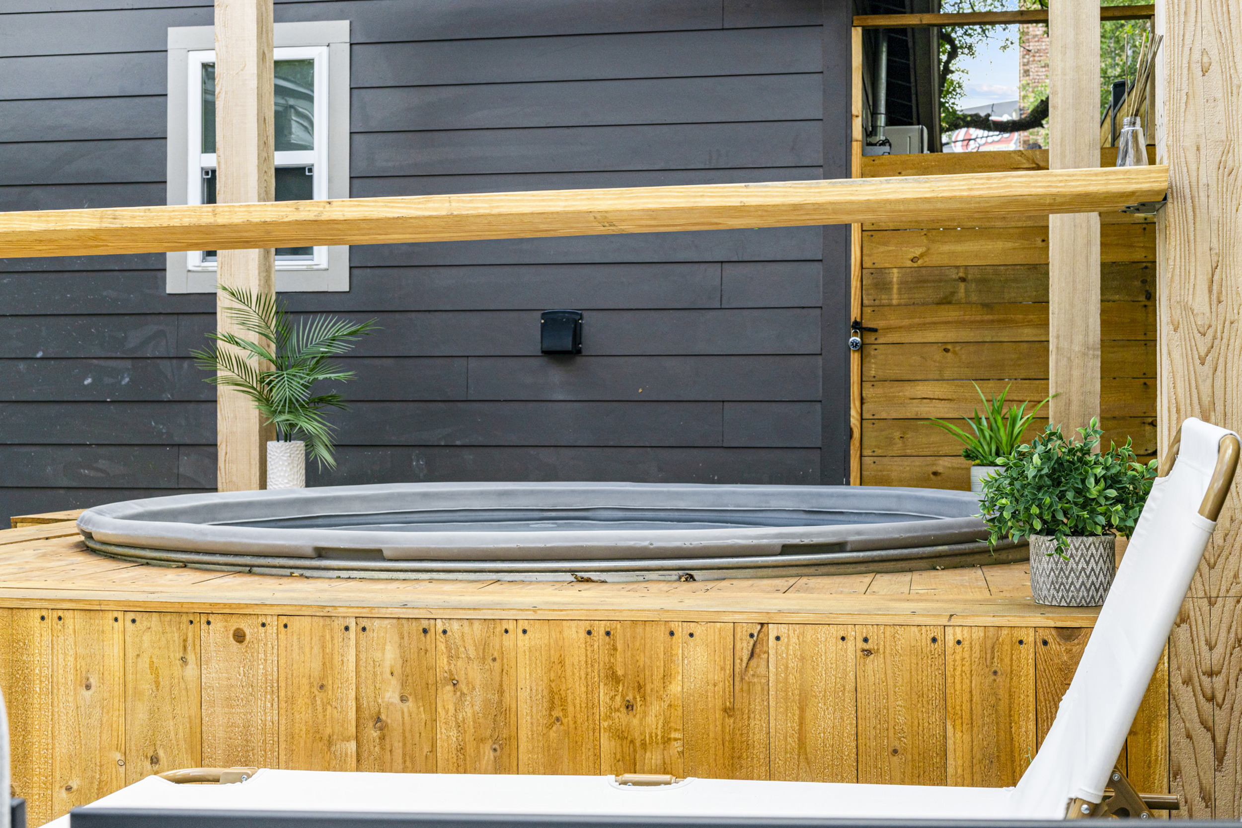 Take the plunge, then soak your worries away.