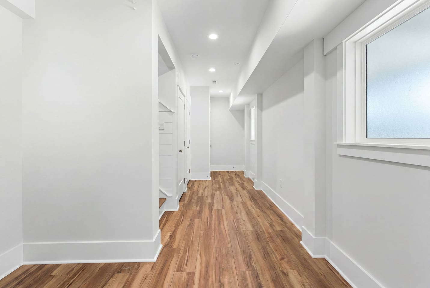 Arrive with ease. The ground floor entry features step-free access to the elevator, providing convenient access throughout the home for guests of all ages and abilities.