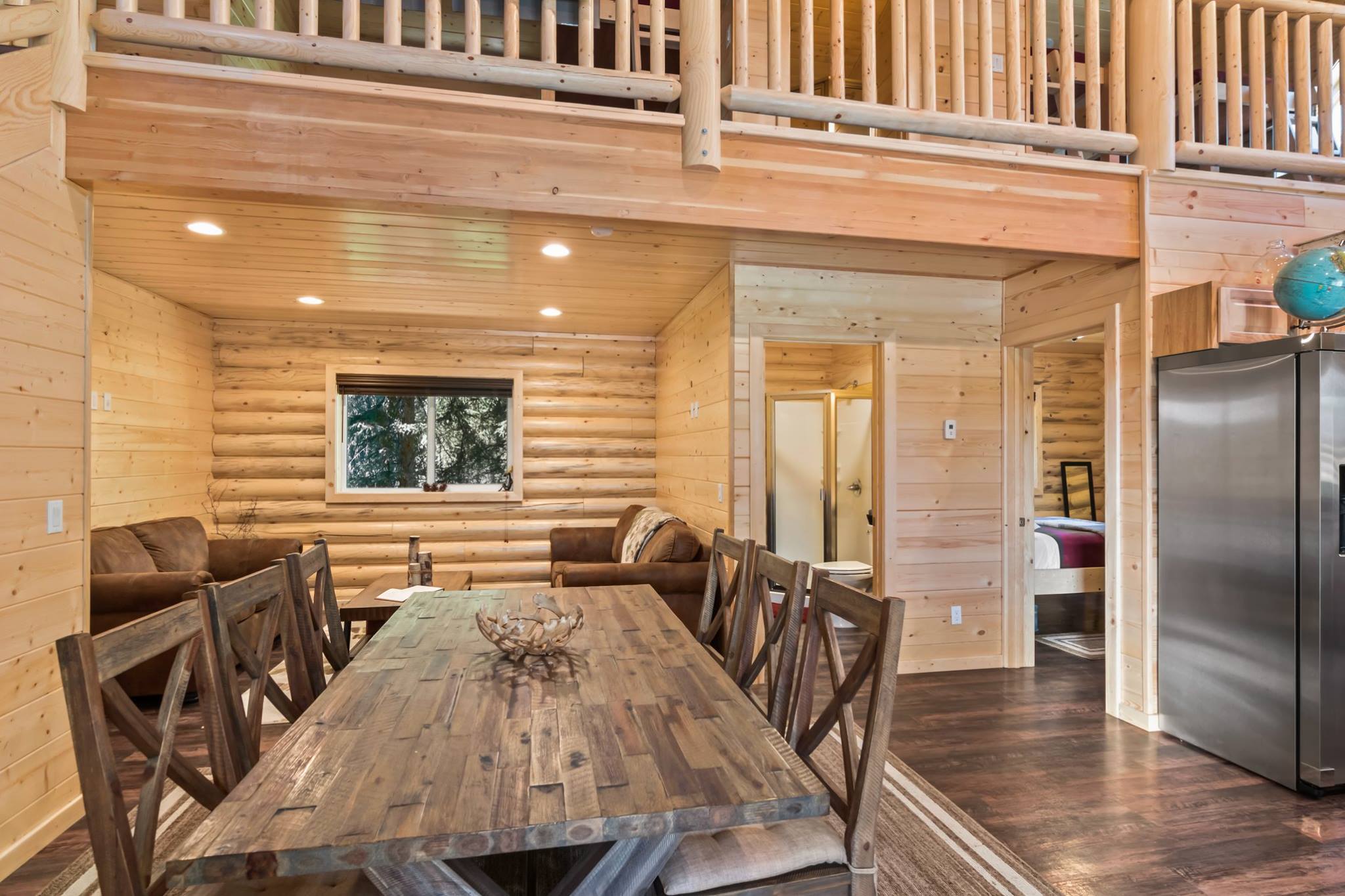 Dining Area and Living Room