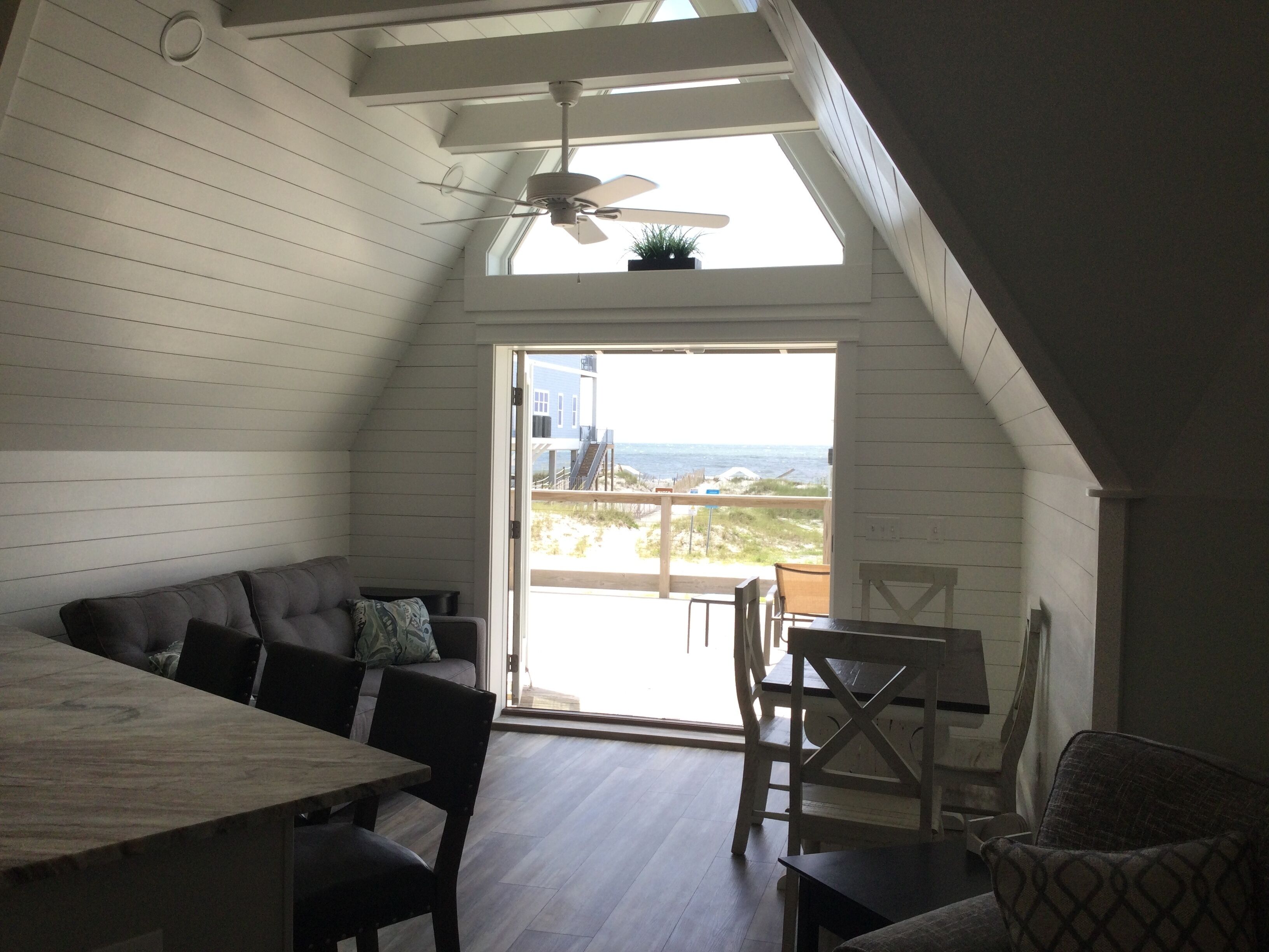 Your view of the beach!